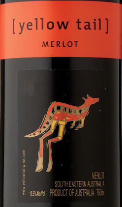 Yellow Tail Merlot, Smooth and Juicy Merlot